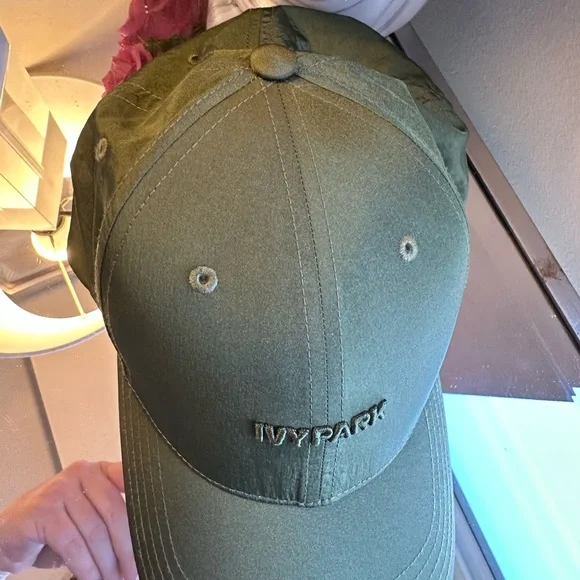 Ivy Park Olive Green Baseball Hat - Picture 2 of 12